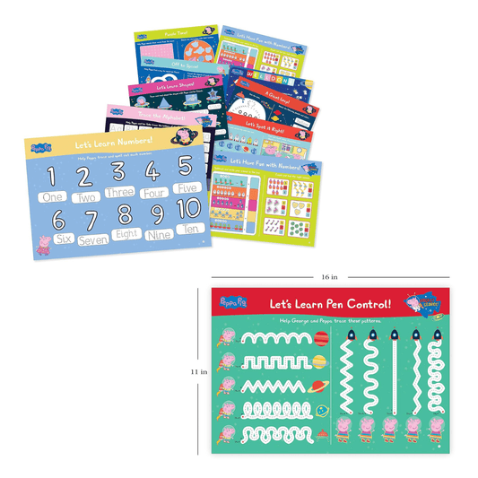 Peppa Pig - Peppa In Space : Fun Learning Set - Nesh Kids Store