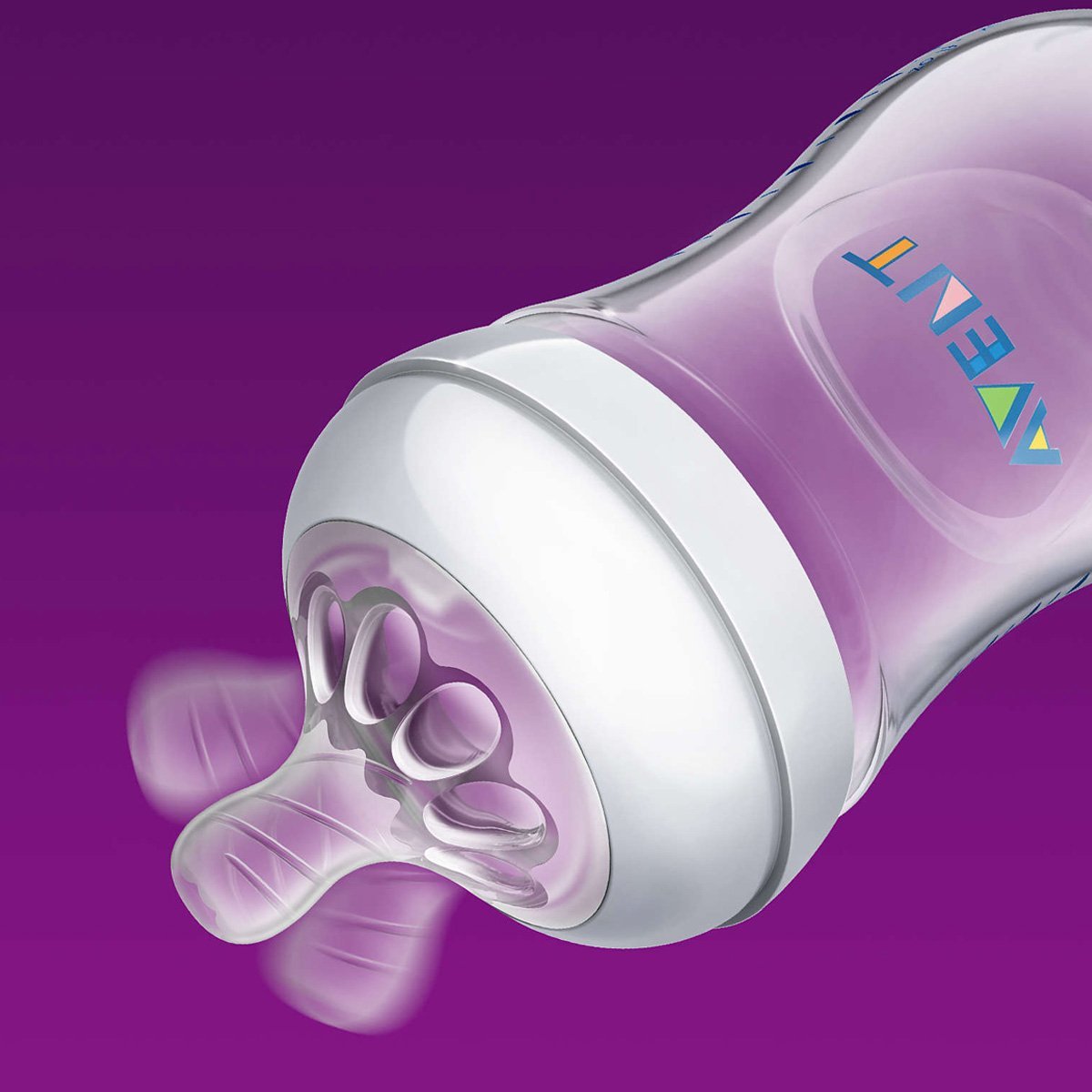 Philips Avent Natural Baby Bottle - 260ML Blue (SCF695/13) - Nesh Kids Store