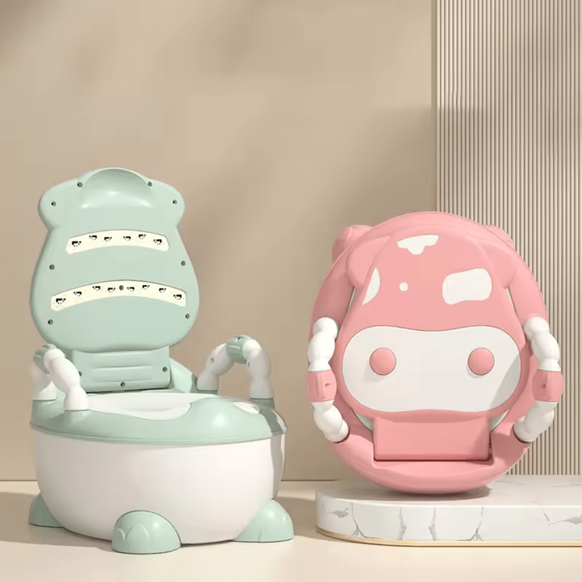 Portable Baby Potty Chair for Toddler COW - Model 2168 - Nesh Kids Store