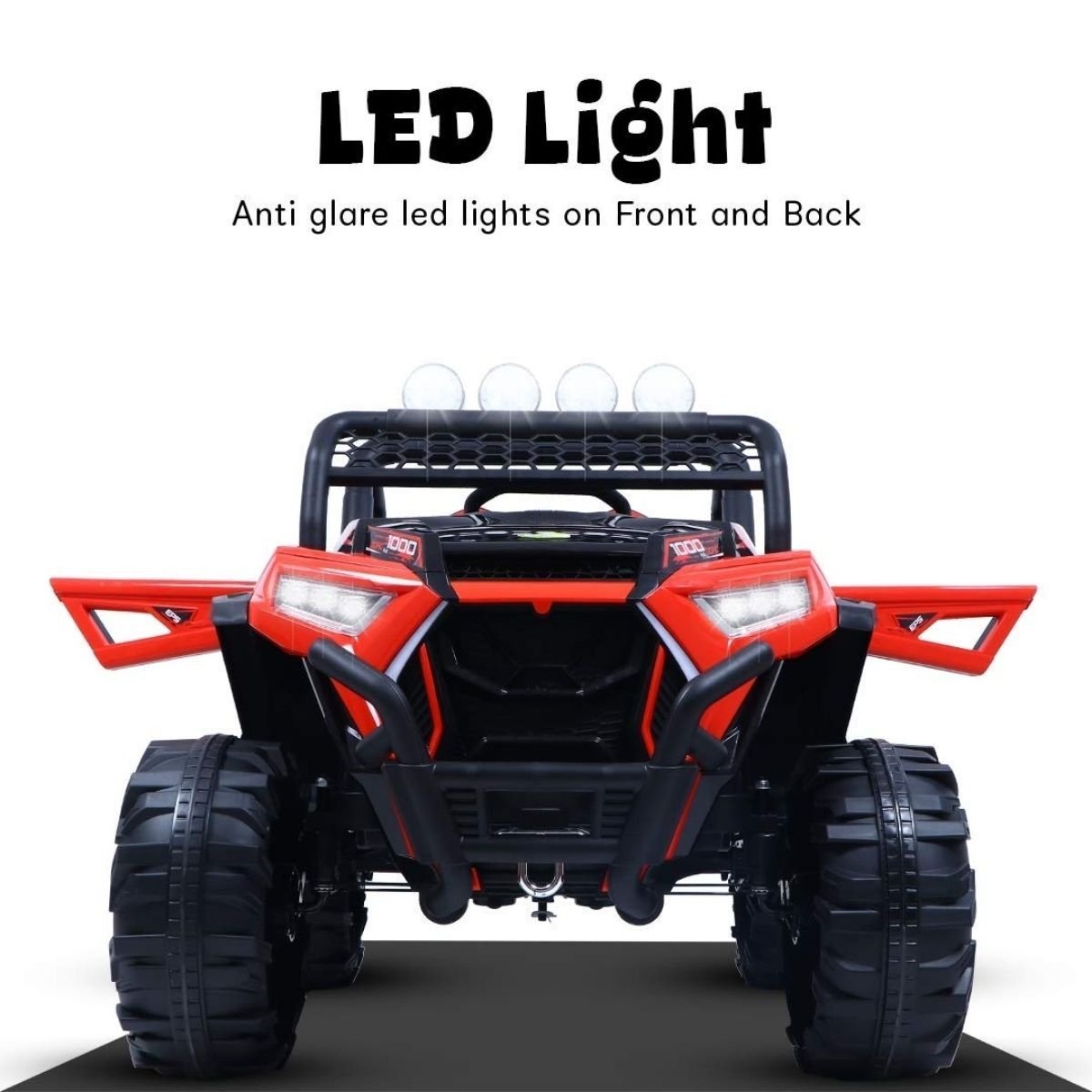 Rechargeable Motor Jeep (with Remote) - 6 Motor with Swing Function (NEL-918) - Nesh Kids Store