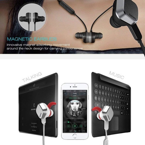 Remax S2 Sports Magnet Wireless Bluetooth Headset - Nesh Kids Store