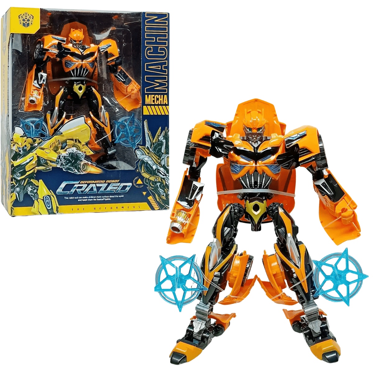 Robot Transformer Bumblebee Chevrolet Camaro – 30cm - Nesh Kids Store