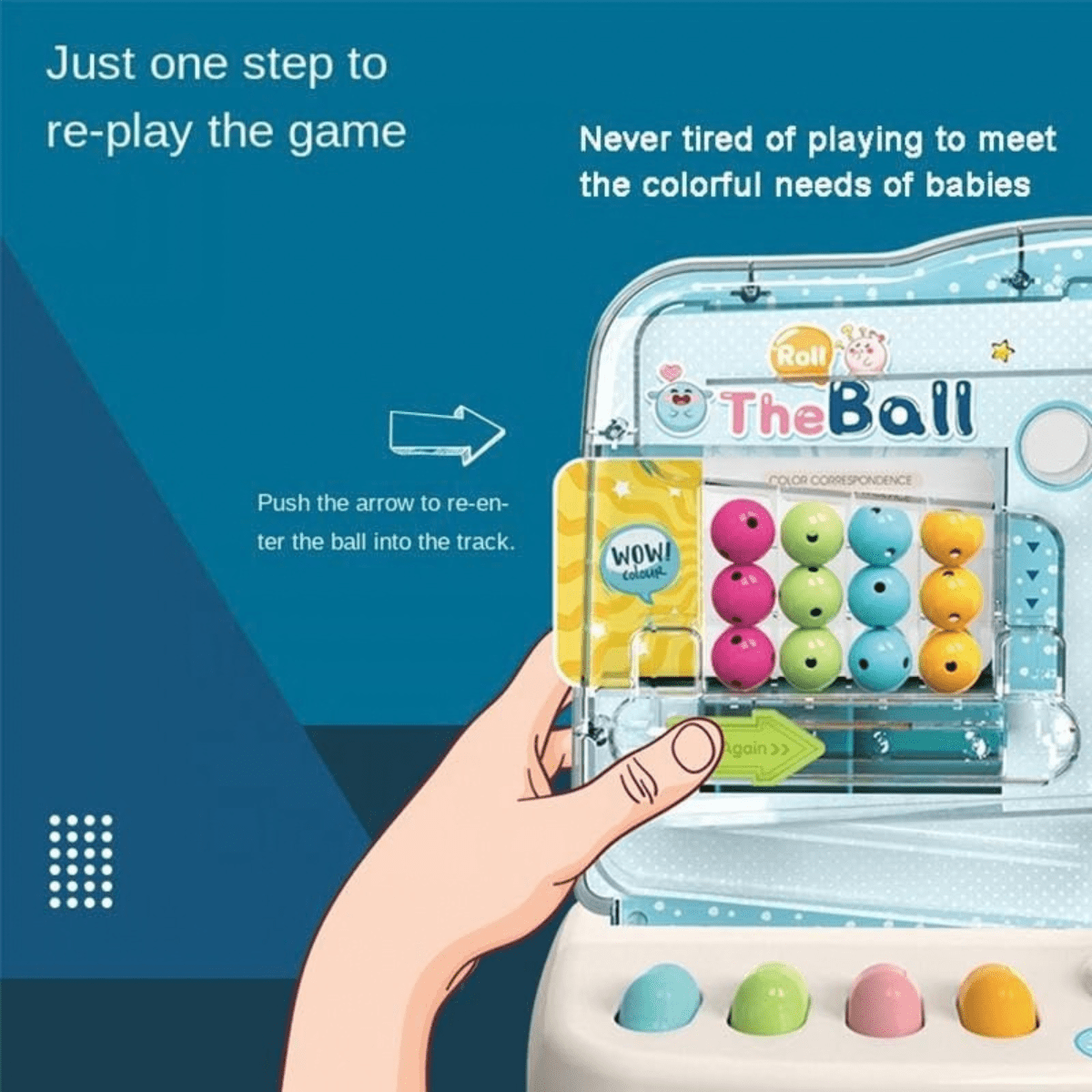 Roll The Ball (S5-1-45) AC5568-1 - Nesh Kids Store
