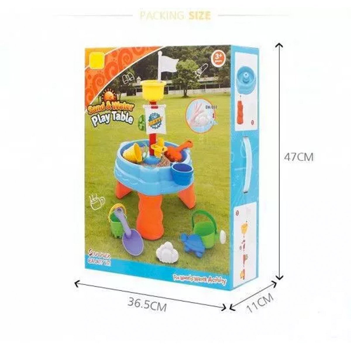 Sand & Water Play Table - Round - Nesh Kids Store