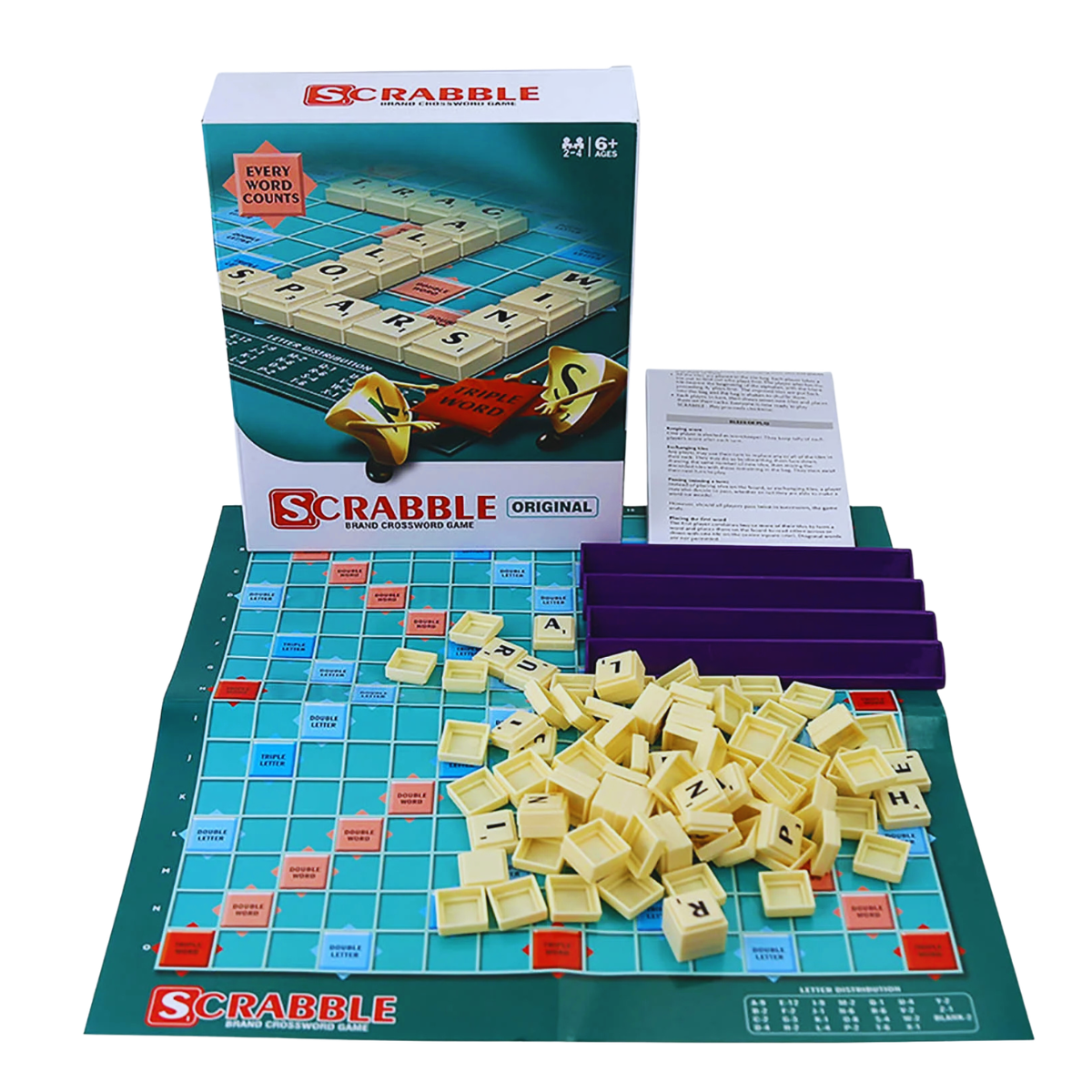 Scabble Word Spelling Game – Interactive Family Puzzle 6+ - Nesh Kids Store