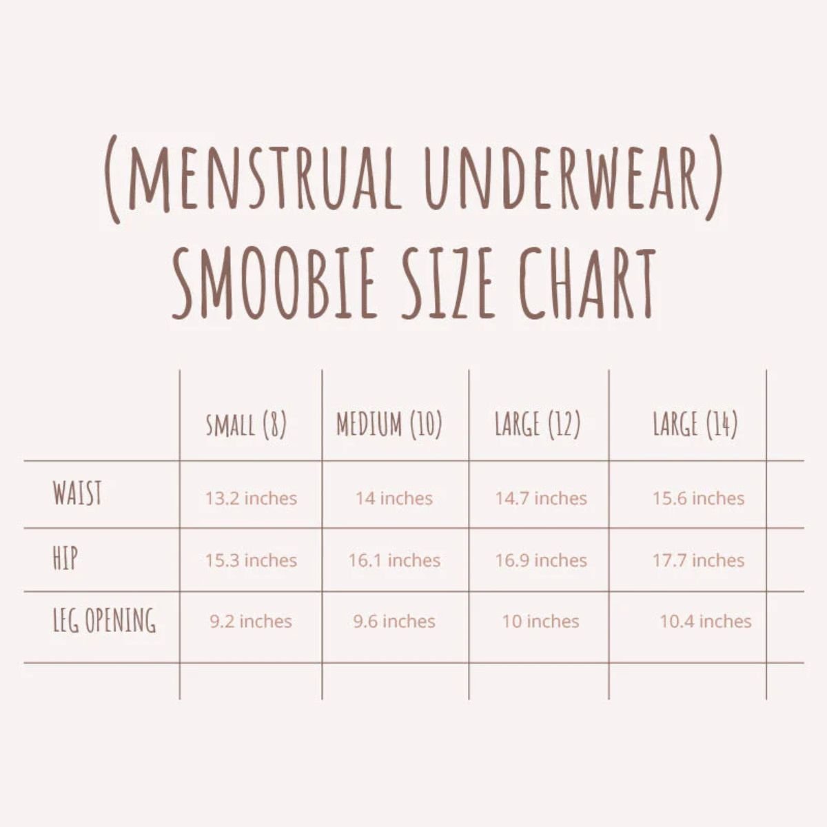 SMOOBIE Menstrual Underwear - Nesh Kids Store