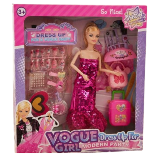 Sparkling Girl Doll ACDSJ858-8 - Nesh Kids Store