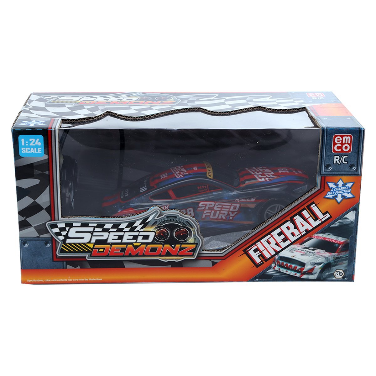 Speed Demonz - Fireball - Remote Controlled Car (1:24) - Nesh Kids Store