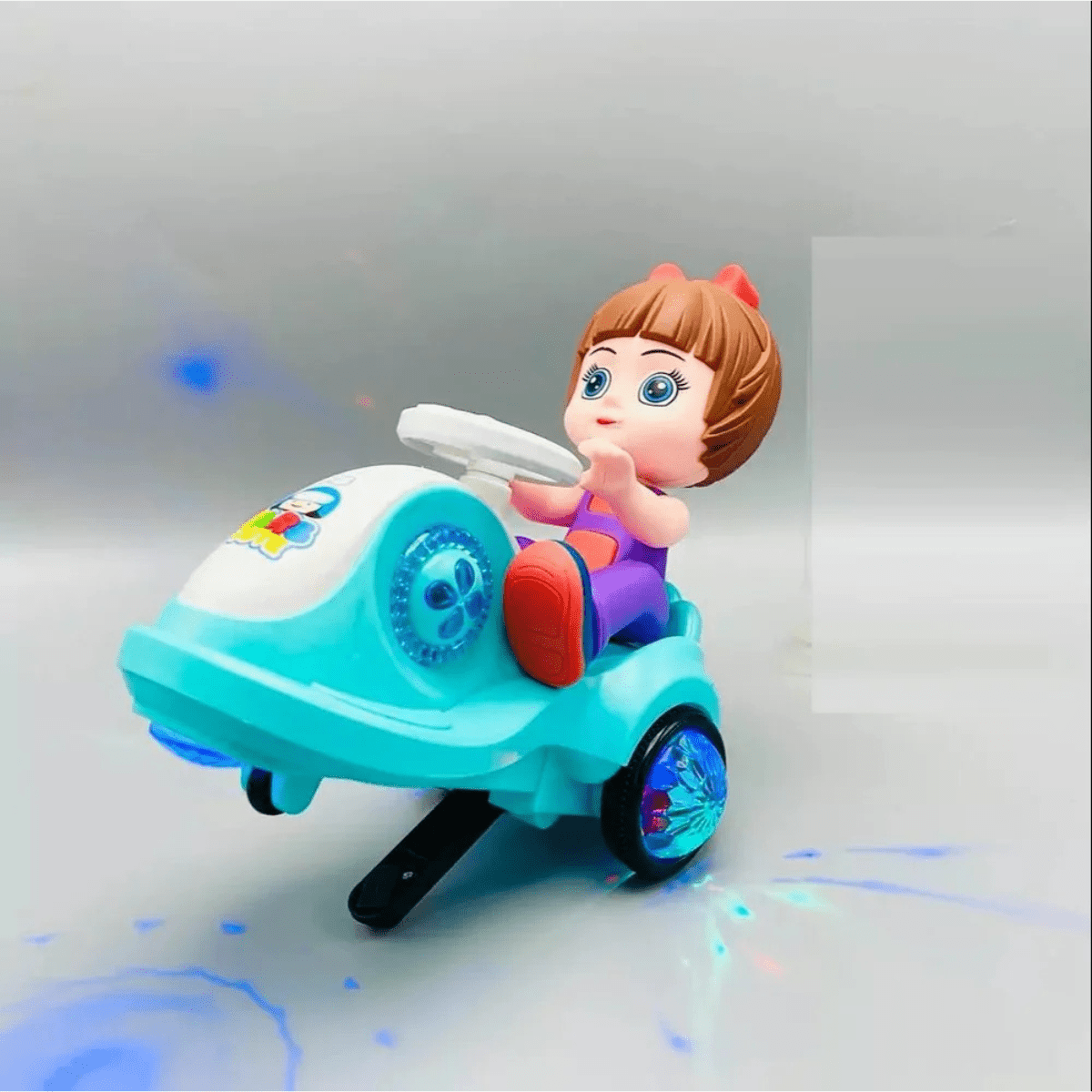 Stunt Dancing Car with Flashing Lights, Music & 360° Revolution – 3+ - Nesh Kids Store