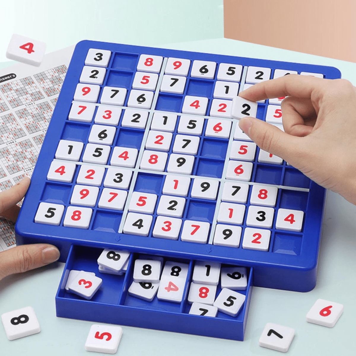 Sudoku Board Game for Kids Math Brain Teaser - Nesh Kids Store
