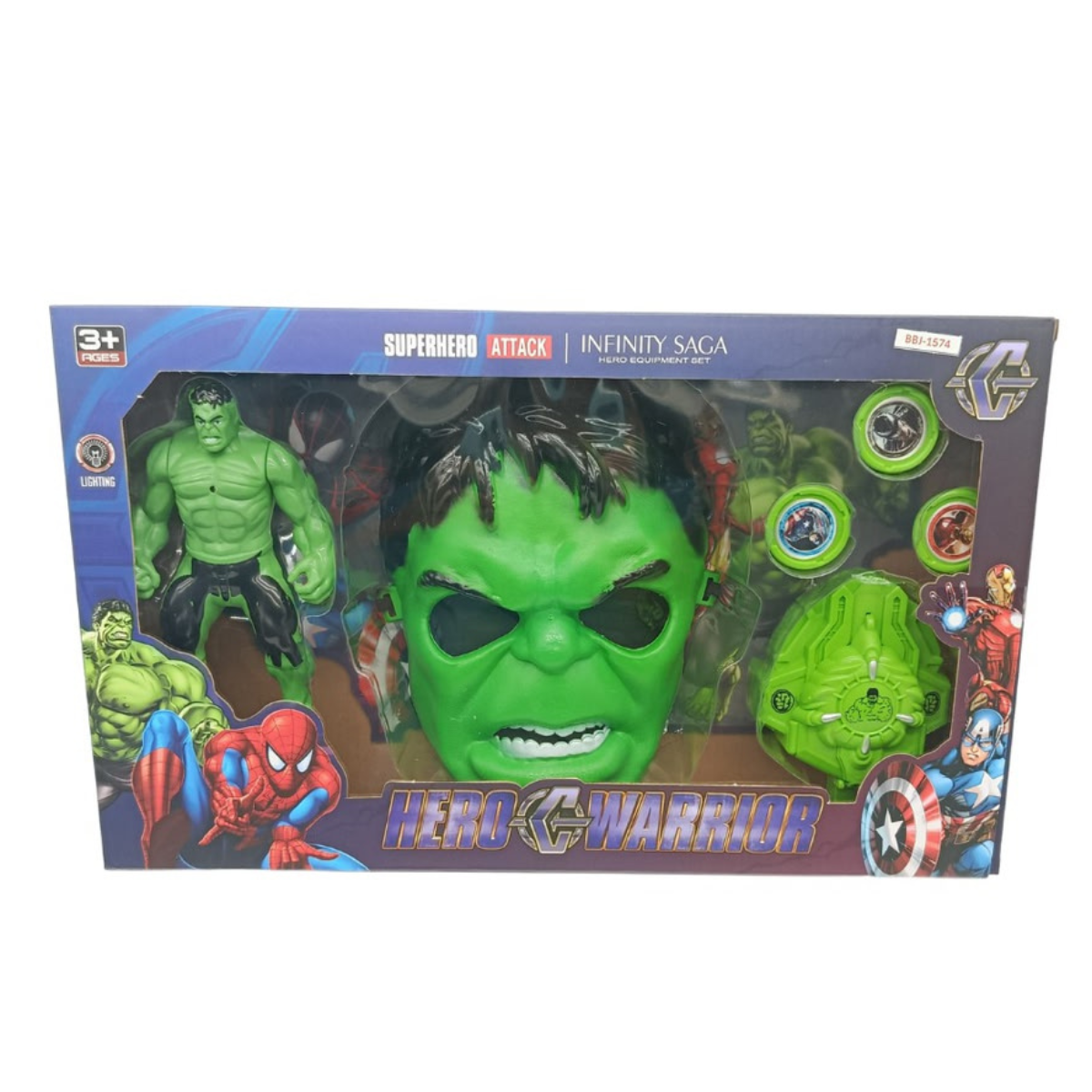 Superhero Mask & Soft Bullet Blaster Set - Nesh Kids Store
