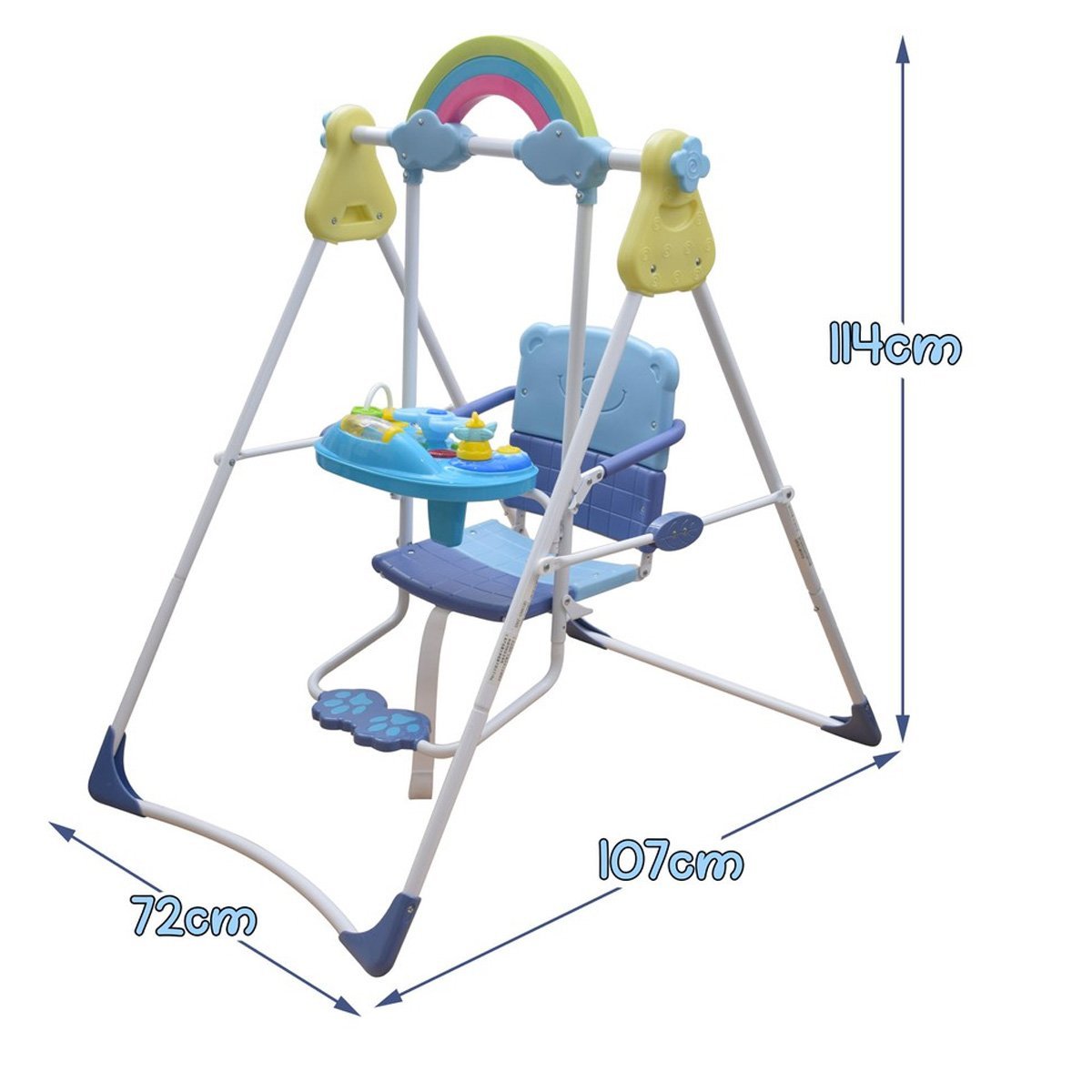 Swing for Toddlers and Kids Indoor Outdoor (QS12-B) - Nesh Kids Store