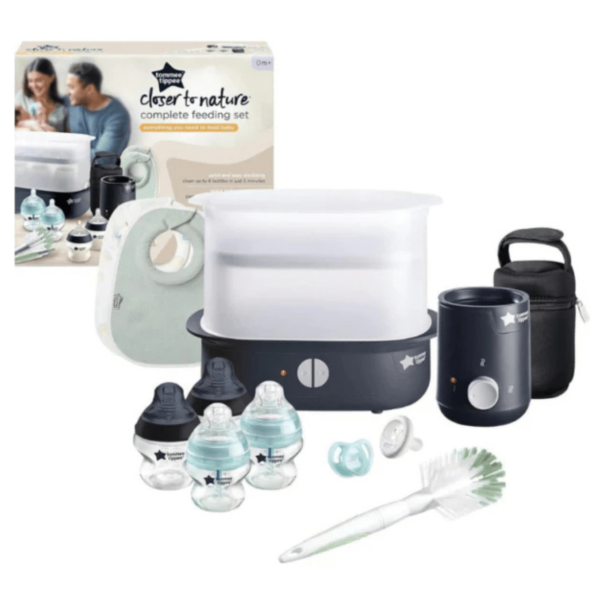 Tommee Tippee Complete Feeding Set 0M+ – All - in - One Solution - Nesh Kids Store