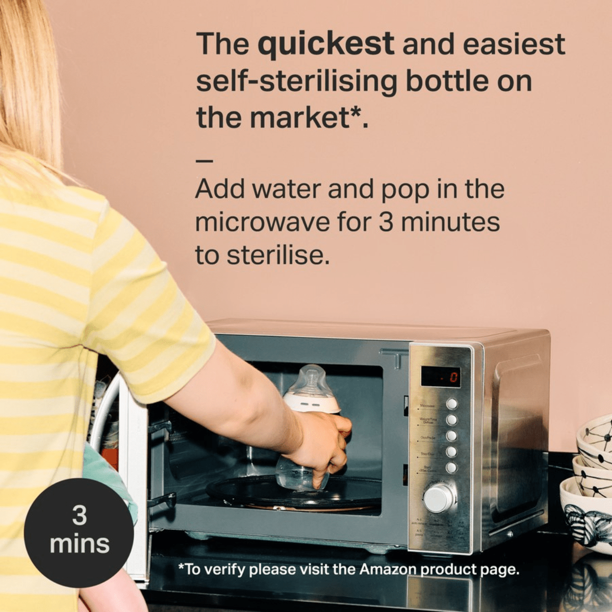 Tommee Tippee Natural Start PPSU Bottle 260ml - Nesh Kids Store