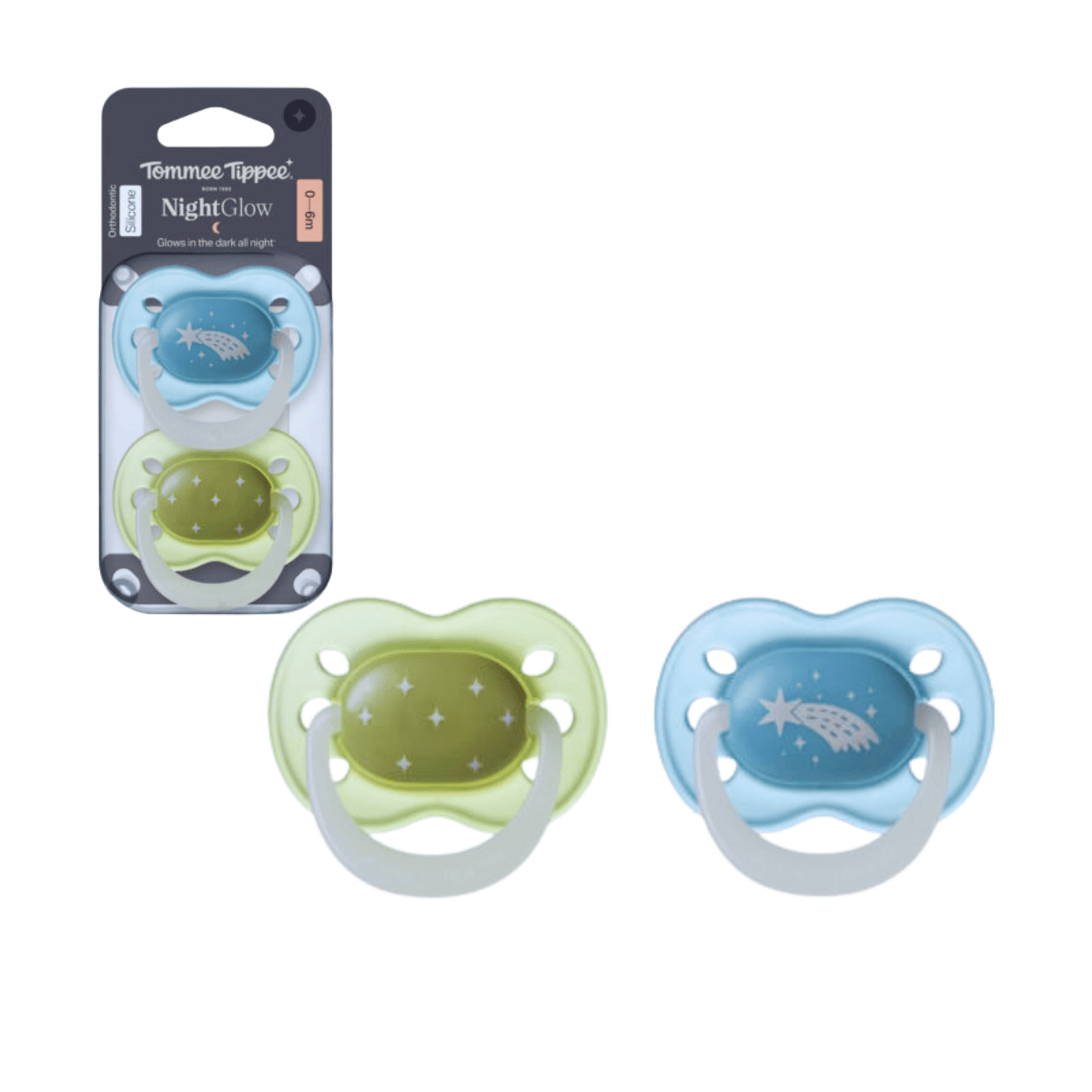 Tommee Tippee Night Time Soother 0 - 6m - 433662 - Nesh Kids Store