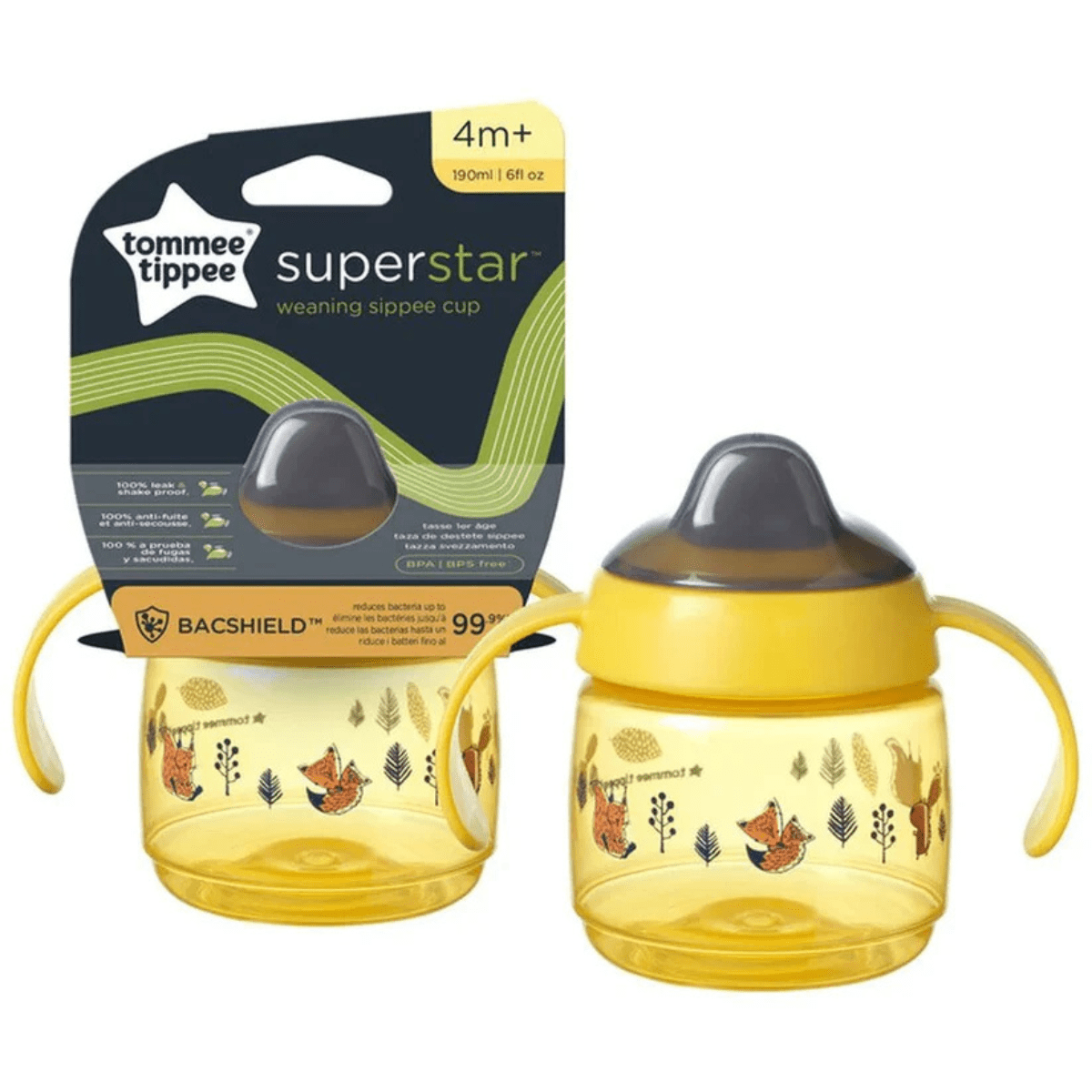 Tommee Tippee Superstar Sippee Weaning Cup – 4m+ | 190ml - Nesh Kids Store