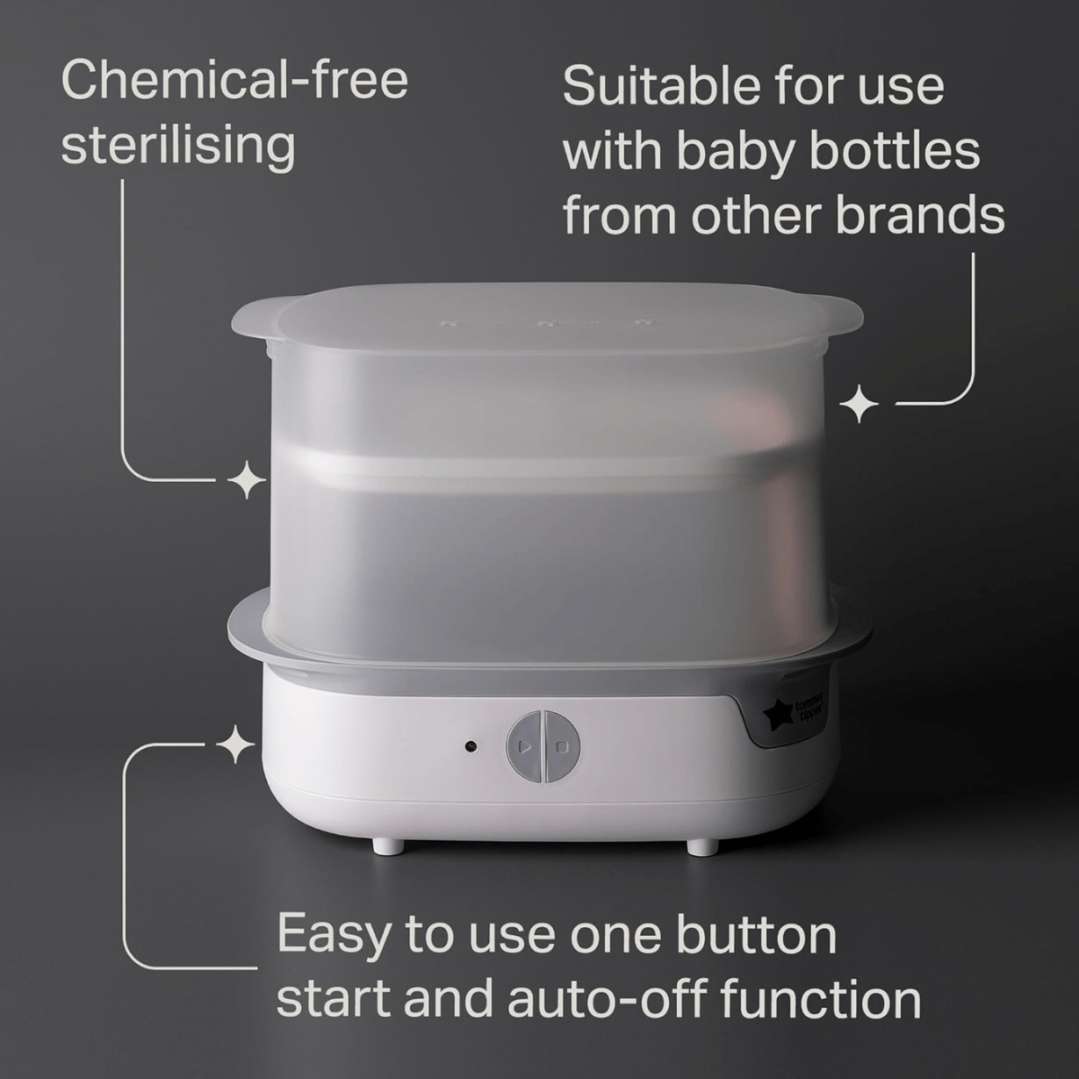 Tommee Tippee Supersteam Electric Steam Steriliser - Nesh Kids Store