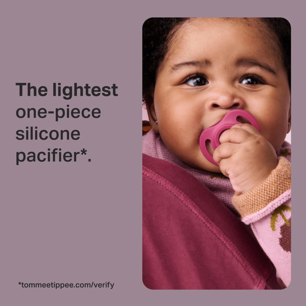 Tommee Tippee Ultra - Light Stayput Silicone Soother 0 - 6M 2Pack - Nesh Kids Store