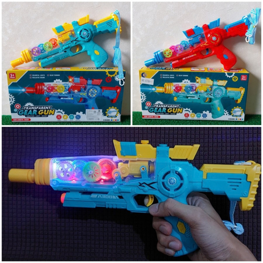 Transparent Gear Gun (X1-301) ACI108+ - Nesh Kids Store