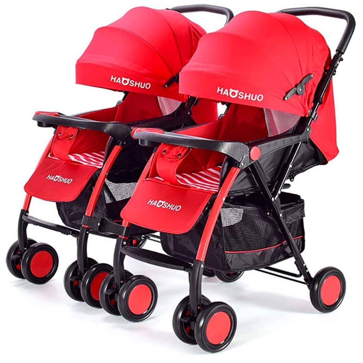 Twin Umbrella Stroller, Lightweight Baby Stroller With Carry Handle - Nesh Kids Store