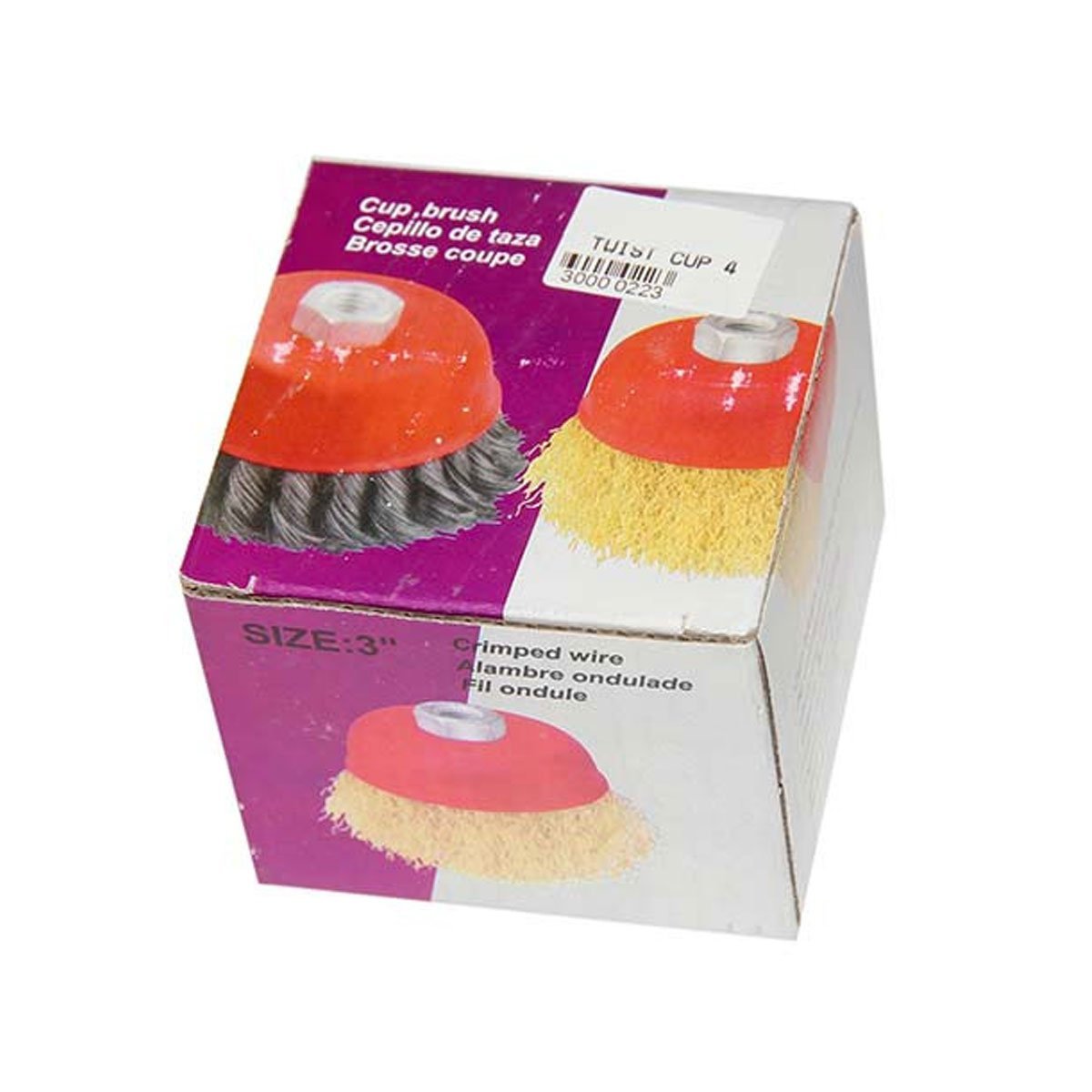 Twisted Cup Brush (4.5') - 4 inch - Nesh Kids Store