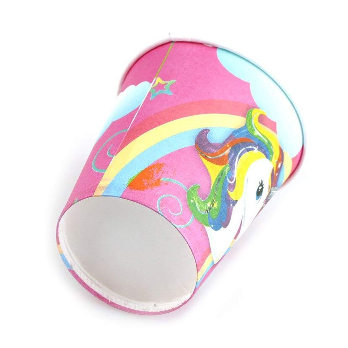 Unicorn Theme Party Cups Disposable Paper Glasses (Pack of 10) - Nesh Kids Store