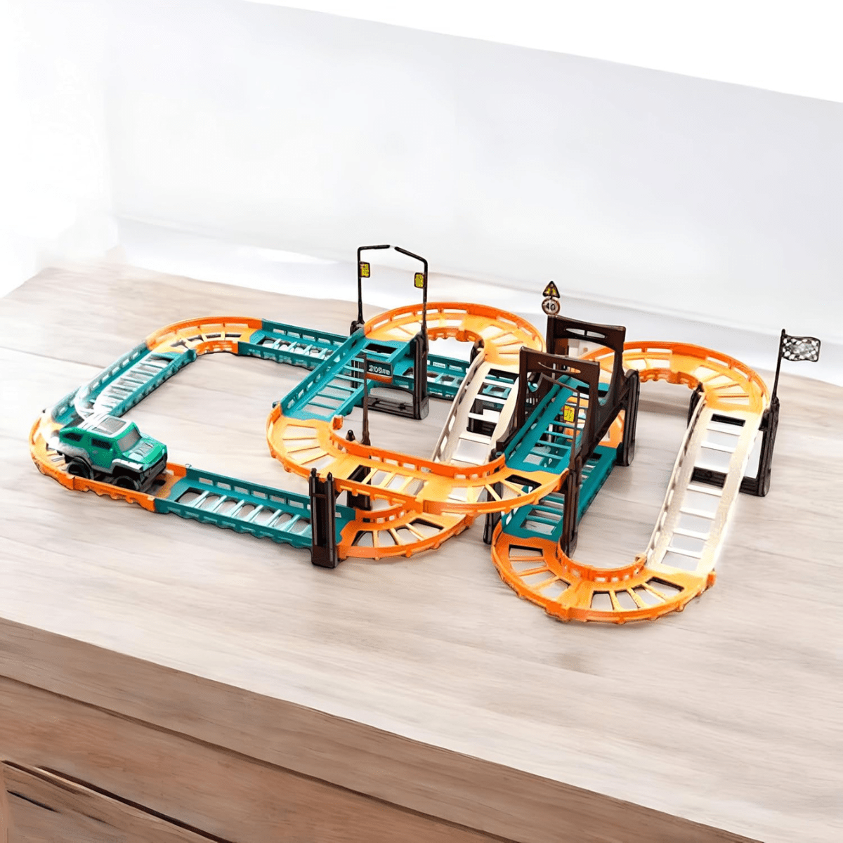 Urban Rail Transit Race Track Playset for Kids 6+ - Nesh Kids Store