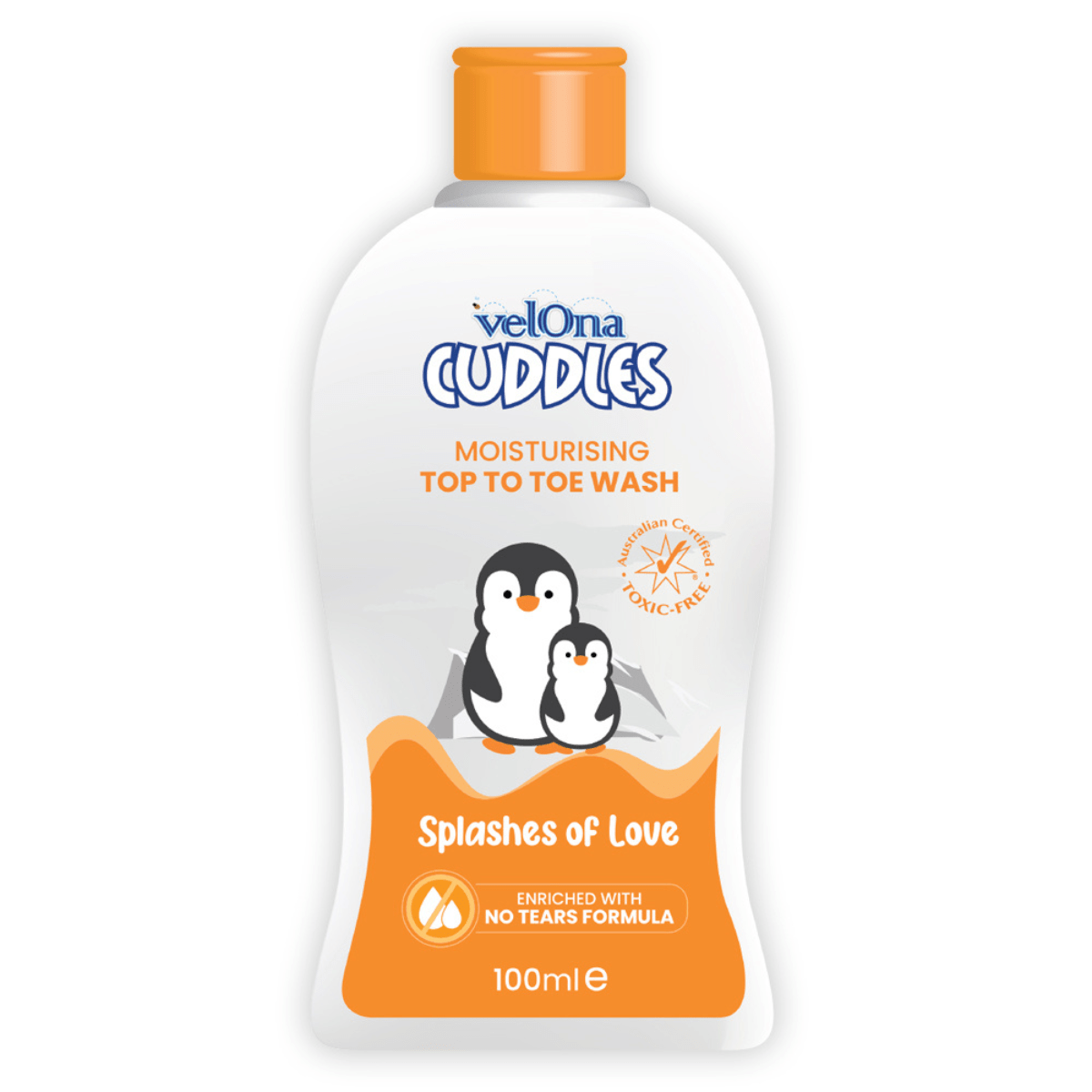 Velona Cuddle Splashes of Love Moisturising Top - to - Toe Wash – 100ml - Nesh Kids Store