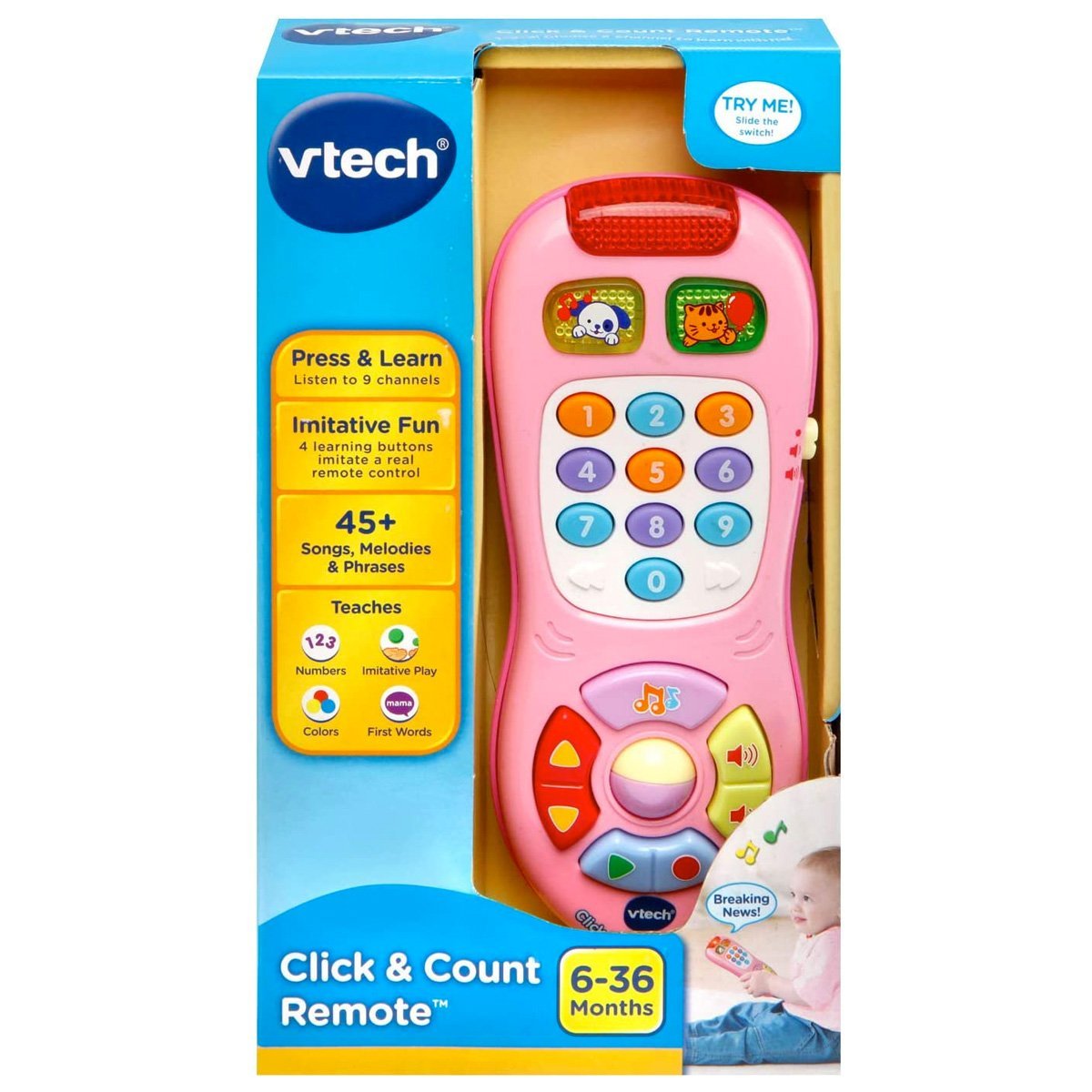 VTech Click and Count Remote - Nesh Kids Store