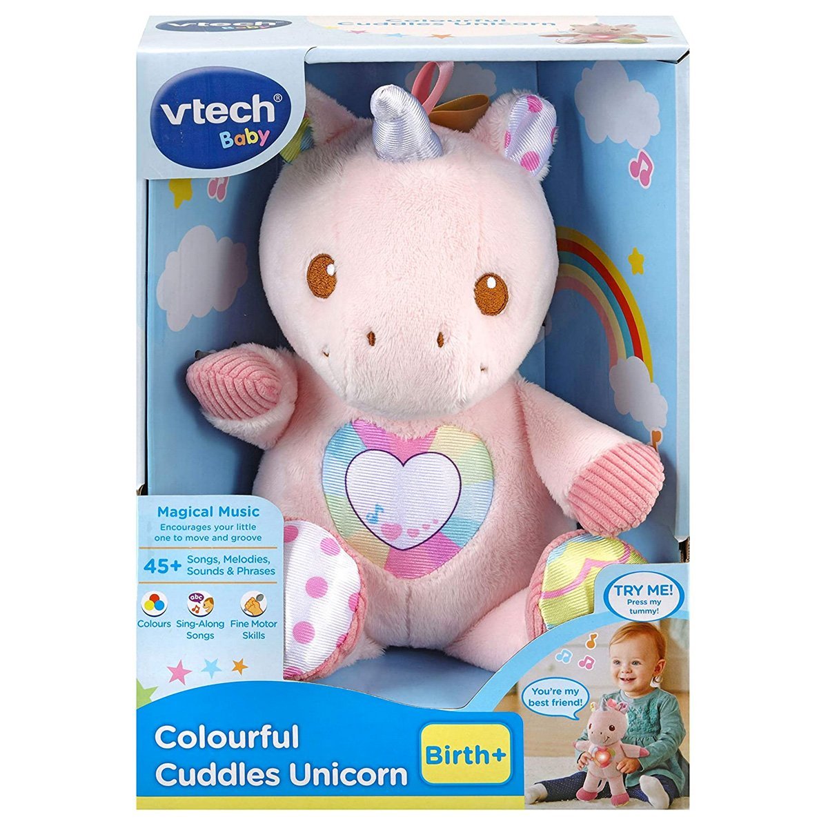 VTech Colourful Cuddles Unicorn - Nesh Kids Store