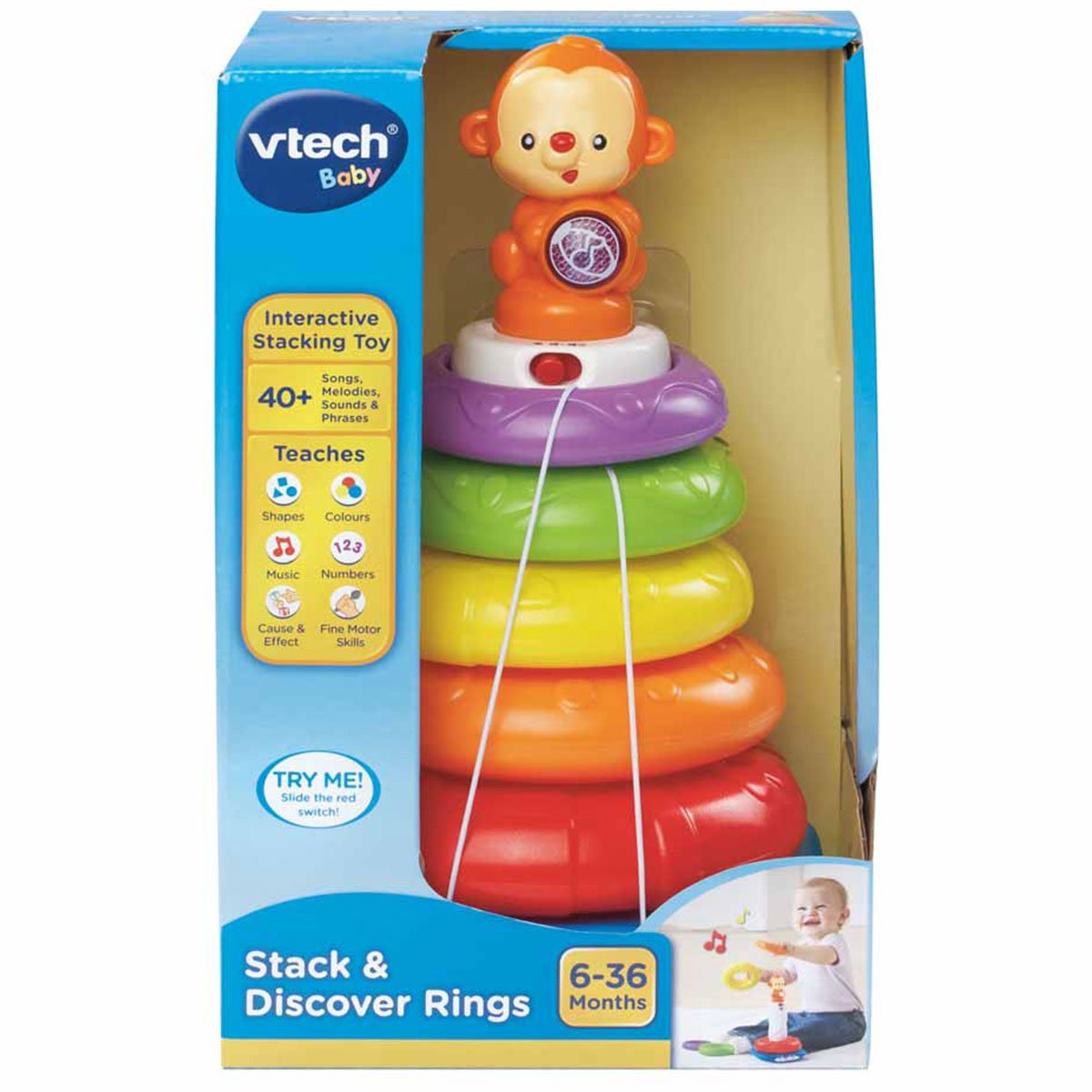 VTech Stack & Discover Rings - Nesh Kids Store