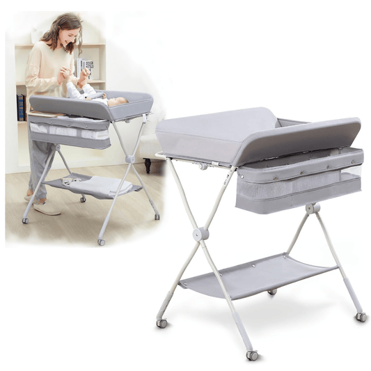 Waterproof Diaper Changing Table with Wheels - Nesh Kids Store