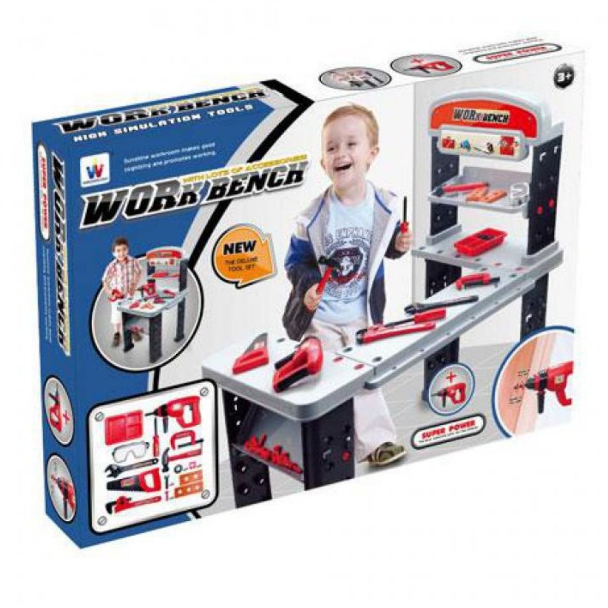 Work Bench with Tool Set (W076) - Nesh Kids Store