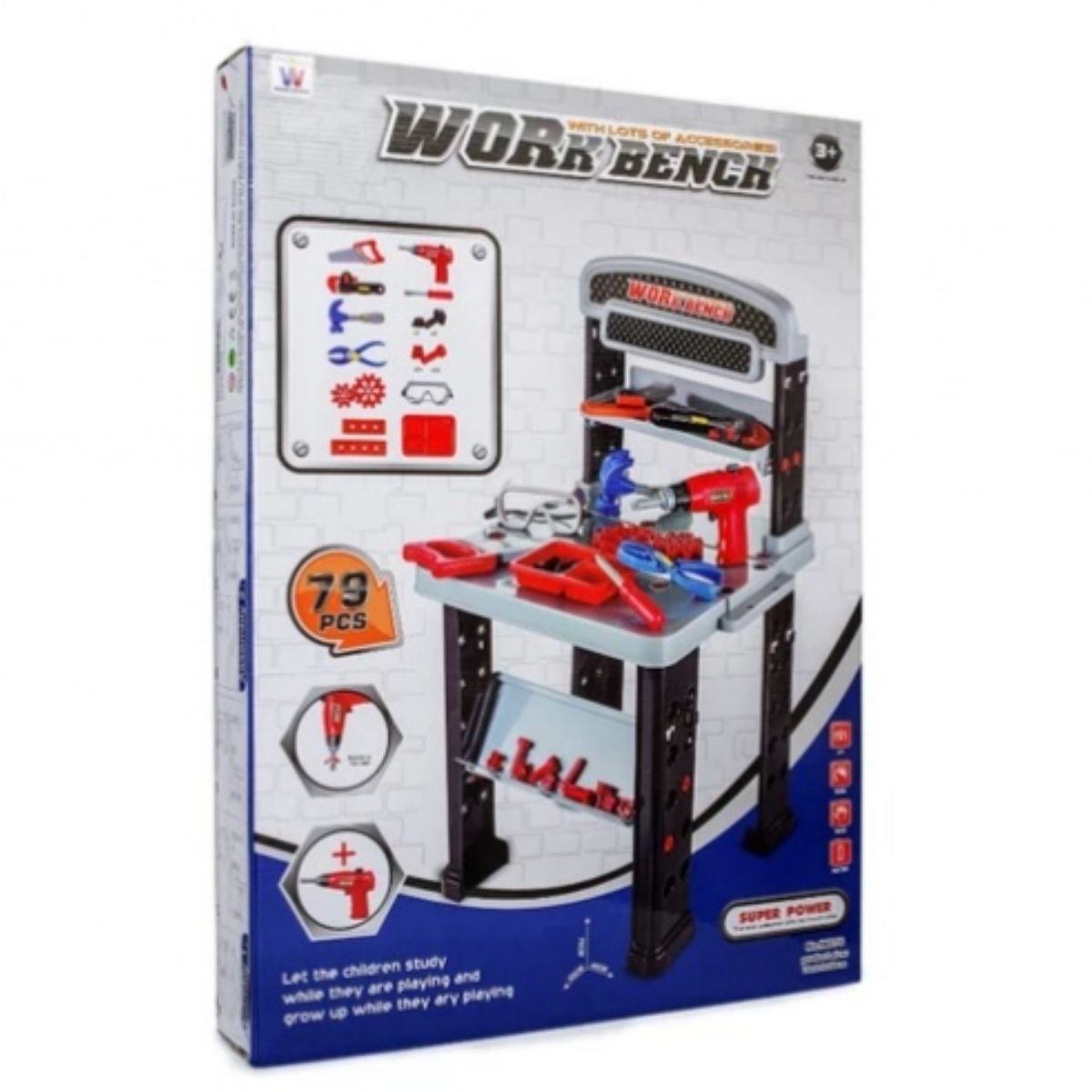 Work Bench with Tool Set (W076) - Nesh Kids Store