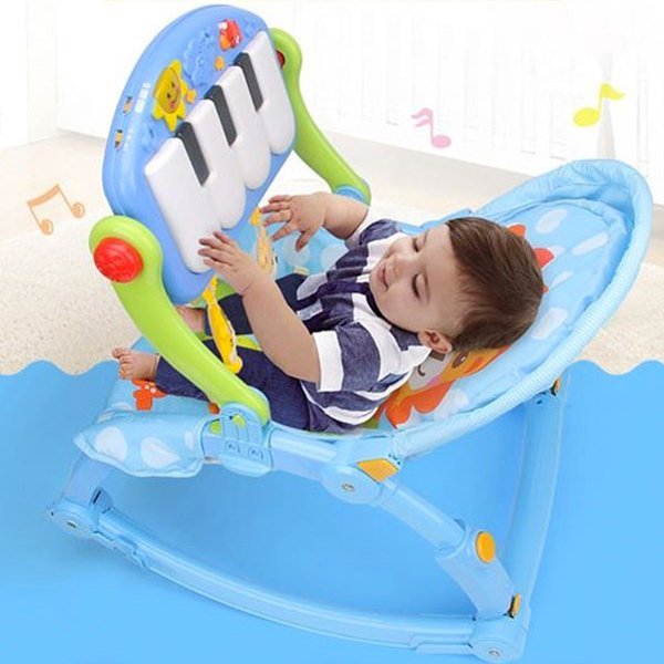 Ya.Ya.Ya. Baby Rocker with Musical Piano - Nesh Kids Store