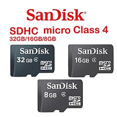 SanDisk MicroSD Card with Adapter - 32GB