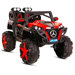 Mercedes Benz Rechargeable Motor Jeep (with Remote) - 6 Motor with Swing Function