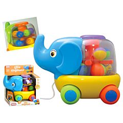Fun Time Ellie The Elephant Pull Along Toy
