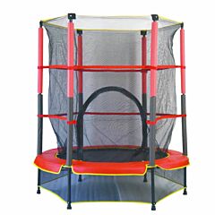 My First Trampoline With Enclosure (Black)